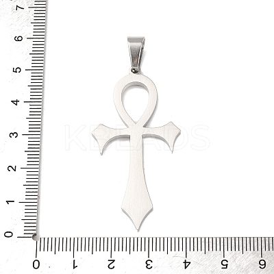 304 Stainless Steel Pendants STAS-P421-07P-1