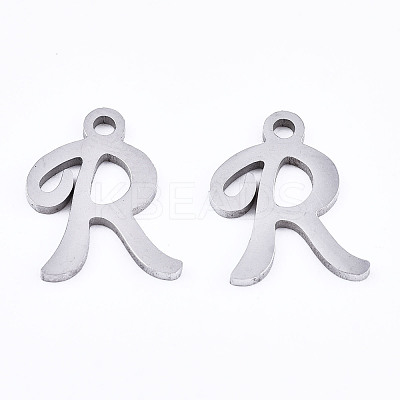 Non-Tarnish 201 Stainless Steel Charms X-STAS-T044-217P-R-1
