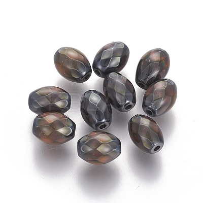 Non-magnetic Synthetic Hematite Beads G-L506-01B-1