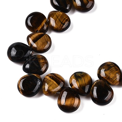 Natural Tiger Eye Beads Strands G-T138-114-1