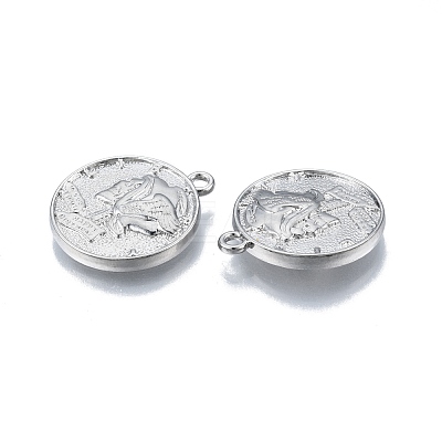 Rack Plating Alloy Pendants PALLOY-N150-66P-1