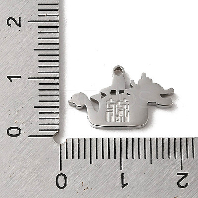 Non-Tarnish 304 Stainless Steel Pendants STAS-L022-327P-1