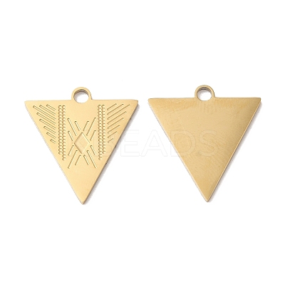 Ion Plating(IP) 316L Surgical Stainless Steel Pendants STAS-H213-42G-1