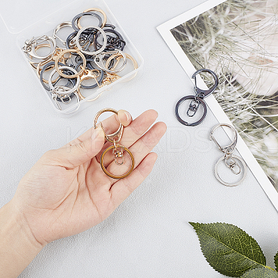 Alloy Keychain Clasp Findings KEYC-OC0001-002-1