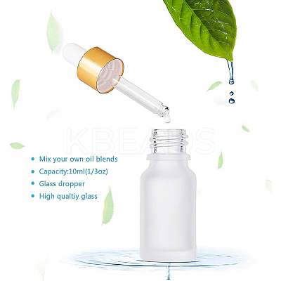 10ML Frosted Glass Bottle MRMJ-BC0001-79-1