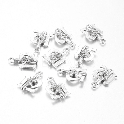 Tibetan Style Alloy Pendants LS-TIBEP-GC151-AS-RS-1