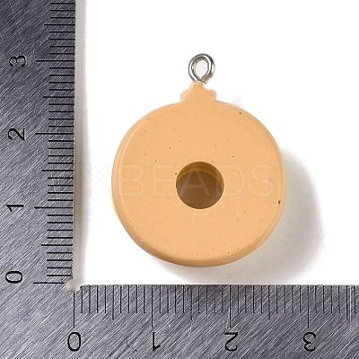 Opaque Resin Imitation Food Pendants RESI-S403-01F-1