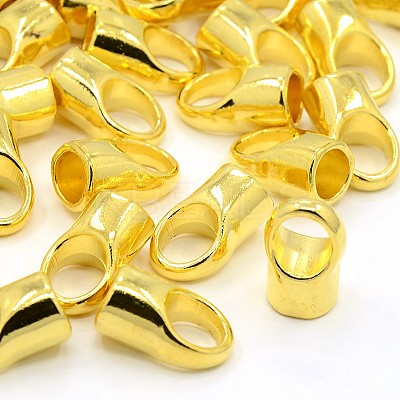 Brass Cord Ends KK-19X12-G-1