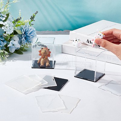 Trasparent Acrylic Toys Action Figures Display Boxs ODIS-WH0038-07A-1