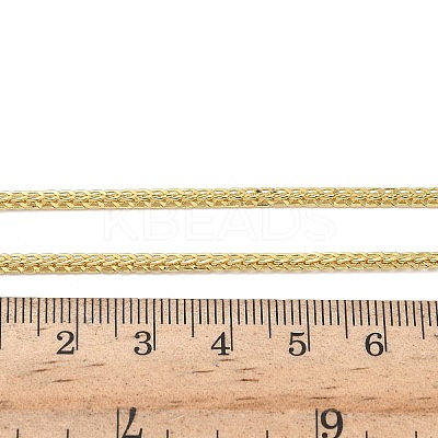 2.8MM Brass Wheat Chain Necklaces for Women NJEW-K271-16G-1