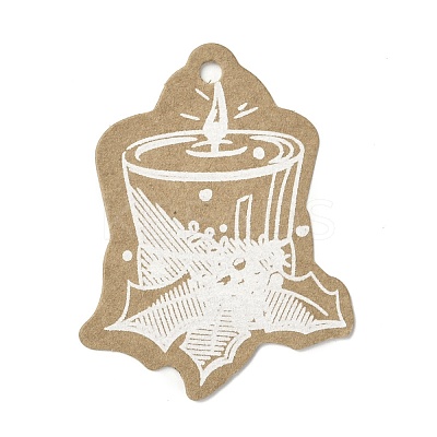 Christmas Theme Kraft Paper Gift Tags CDIS-L008-A05-1