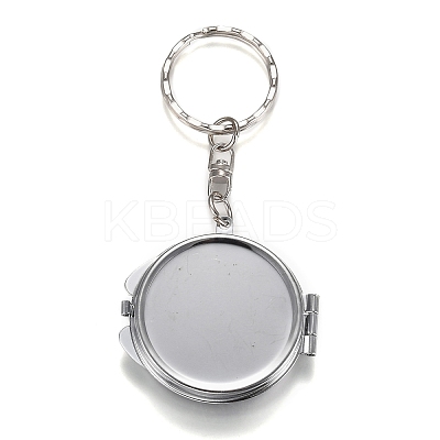 Iron Folding Mirror Keychain KEYC-H110-03P-1