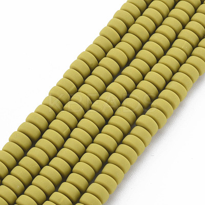 Handmade Polymer Clay Beads Strands CLAY-N008-008-113-1
