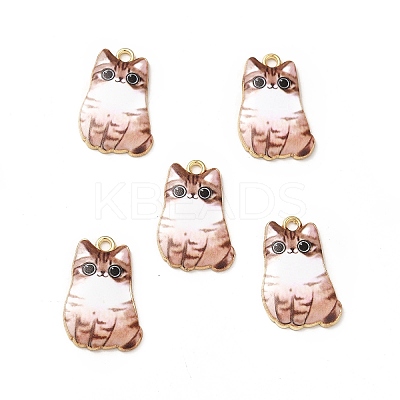Alloy Enamel Pendants X-ENAM-M046-12G-C-1
