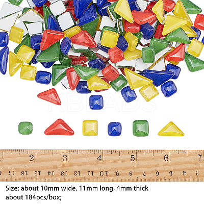 Glass Cabochons GLAA-FH0001-06-1