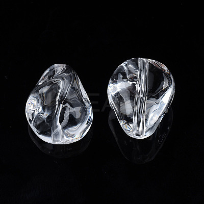 Transparent Acrylic Beads X-TACR-N009-35-1