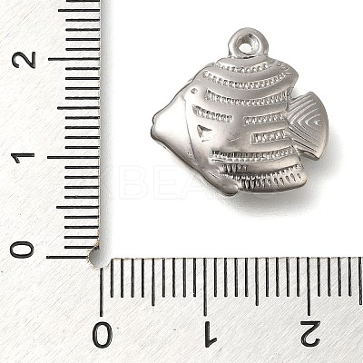 Anti-Tarnish 304 Stainless Steel Pendants STAS-I310-11P-1