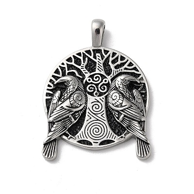 Viking 304 Stainless Steel Big Pendants X-STAS-L223-09AS-1