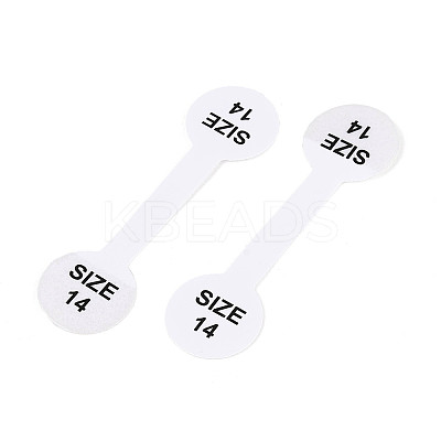 Folding Paper Ring Size Sticker CDIS-C006-01J-1