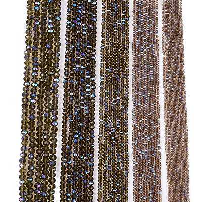 Electroplate Glass Beads Strands EGLA-A044-T8mm-L16-1