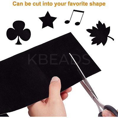 Adhesive Velvet Flocking Liner OCOR-BC0013-05-1