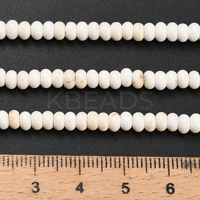 Natural Magnesite Beads Strands G-Z110-B08-2x4mm-1