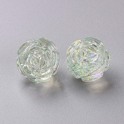 Transparent Acrylic Beads TACR-S154-31C-327-1