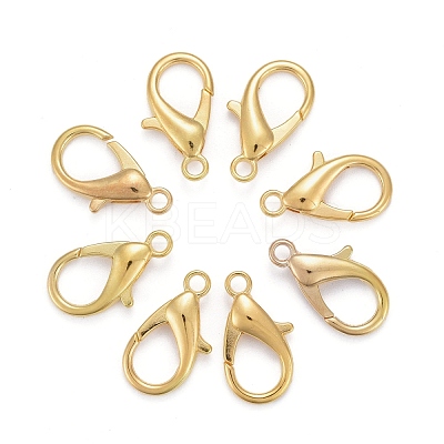 Zinc Alloy Lobster Claw Clasps E107-G-NF-1