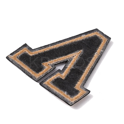 Polyester Computerized Embroidery Cloth Iron On Sequins Patches PATC-SZC0001-01V-1