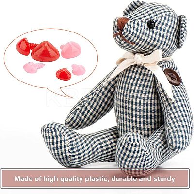 Resin Doll Nose with Washers DIY-WH0209-06B-1