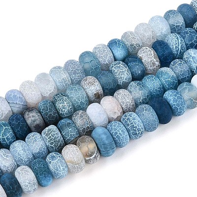 Natural Weathered Agate Beads Strands G-N357-13A-01-1