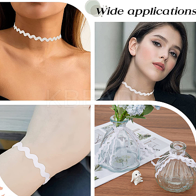 2 trands Polyester Wave Bending Fringe Trim OCOR-GF0003-02J-1