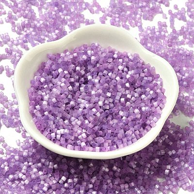 Glass Bugle Beads SEED-B001-03A-17-1
