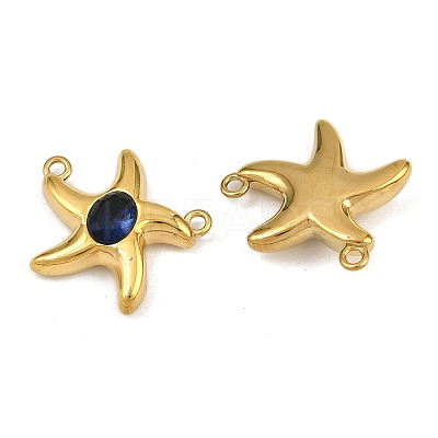 304 Stainless Steel Rhinestone Pendants STAS-H242-05G-05-1