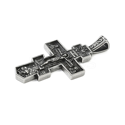304 Stainless Steel Pendants STAS-H245-01AS-1