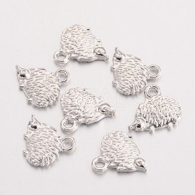 Hedgehog Alloy Pendants TIBEP-24043-P-NR-1