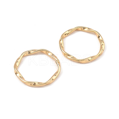 SHEGRACE Brass Linking Rings XGRQ58458-777G-1