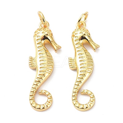 Eco-Friendly Brass Pendants KK-C221-04G-1