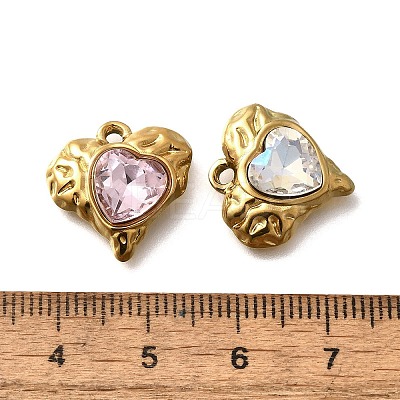 304 Stainless Steel Pendants STAS-Q346-05G-1