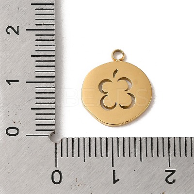 304 Stainless Steel Pendants STAS-L022-312G-1
