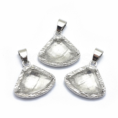 Natural Quartz Crystal Pendants G-O176C-05P-1