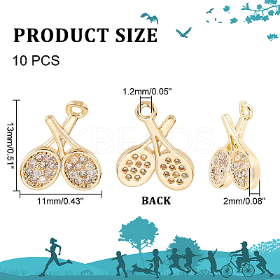 10Pcs Sport Theme KK-DC0001-94-1