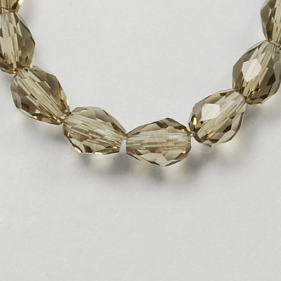 Glass Beads Strands GLAA-R024-6x4mm-19-1