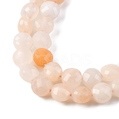 Natural Pink Aventurine Beads Strands G-C179-A16-03-1