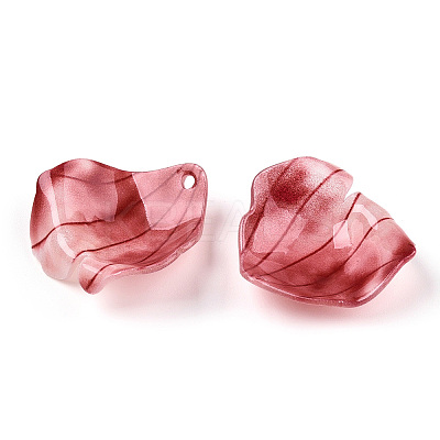Opaque Acrylic Pendants SACR-D007-01B-03-1