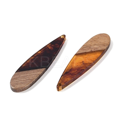Resin & Wood Big Pendants WOOD-F015-08D-1