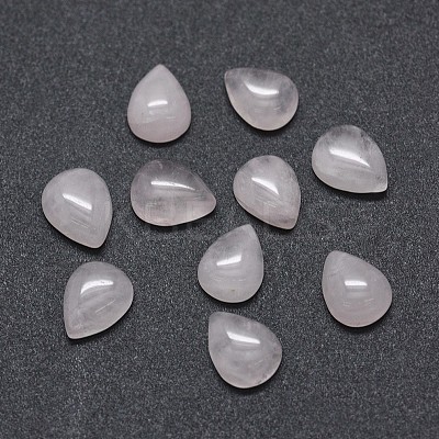 Natural Rose Quartz Cabochons G-O175-22-20-1