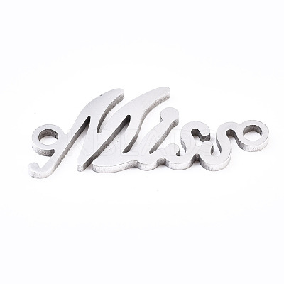 Non-Tarnish 201 Stainless Steel Link Connectors STAS-S110-102P-1