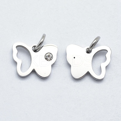 316 Surgical Stainless Steel Pendants STAS-K178-08P-1