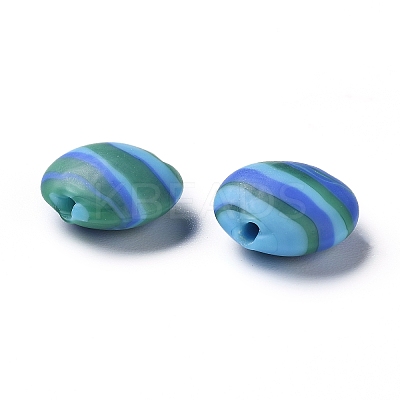 Handmade Frosted Lampwork Beads LS-LAMP-H058-03-1